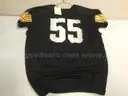 Iowa Football Practice Jersey Black #55