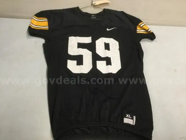 Iowa Football Practice Jersey Black #59