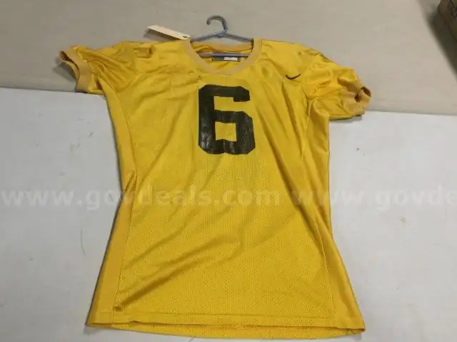 Iowa Football Practice Jersey Gold #6