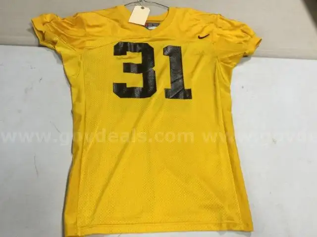 Iowa Football Practice Jersey Gold #31