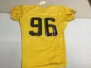 Iowa Football Practice Jersey Gold #96