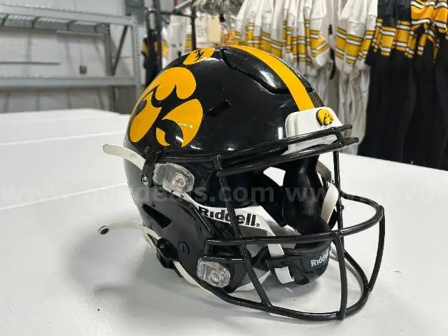 Iowa Hawkeyes Team Issued Football Helmet