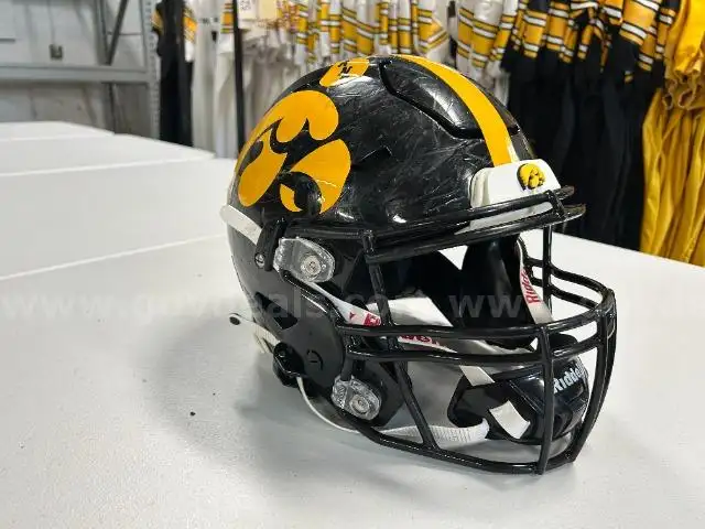 Iowa Hawkeyes Team Issued Football Helmet