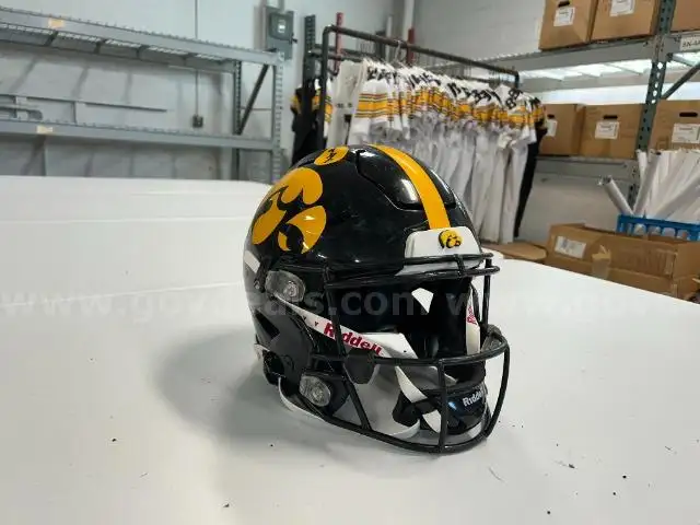 Iowa Hawkeyes Team Issued Football Helmet