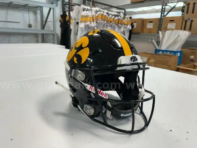 Iowa Hawkeyes Team Issued Football Helmet