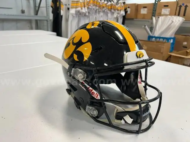 Iowa Hawkeyes Team Issued Football Helmet