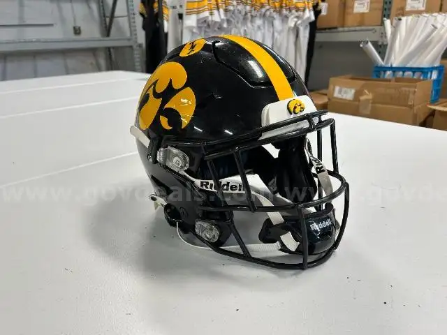 Iowa Hawkeyes Team Issued Football Helmet