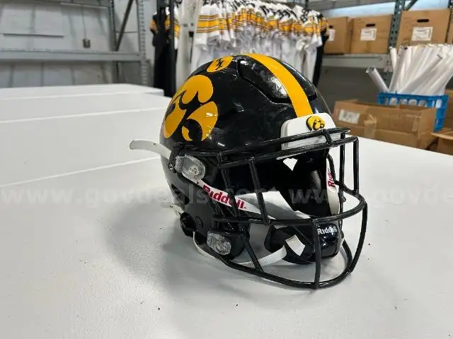 Iowa Hawkeyes Team Issued Football Helmet