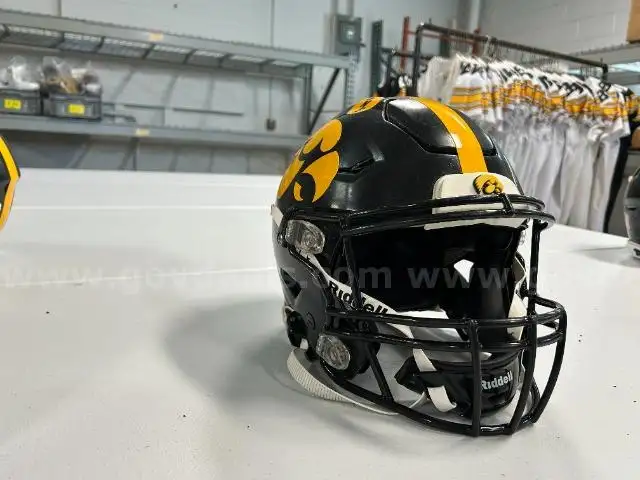 Iowa Hawkeyes Team Issued Football Helmet