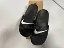 Lot of 3 Pairs of Nike Slides, Various Styles. Size 7.