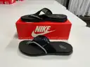Lot of 3 Pairs of Nike Slides, Various Styles. Size 11.