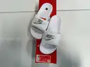 Lot of 3 Pairs of Nike Slides, Various Styles. Size 7.
