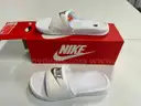 Lot of 3 Pairs of Nike Slides, Various Styles. Size 7.