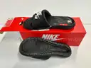 Lot of 3 Pairs of Nike Slides, Various Styles. Size 7.