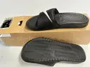 Lot of 3 Pairs of Nike Slides, Various Styles. Size 7.