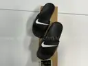 Lot of 3 Pairs of Nike Slides, Various Styles. Size 7.
