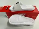 Lot of 3 Pairs of Nike Slides, Various Styles. Size 7.
