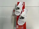 Lot of 3 Pairs of Nike Slides, Various Styles. Size 7.