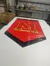 Set of Big Ten school banners from Hawkeye Indoor Track