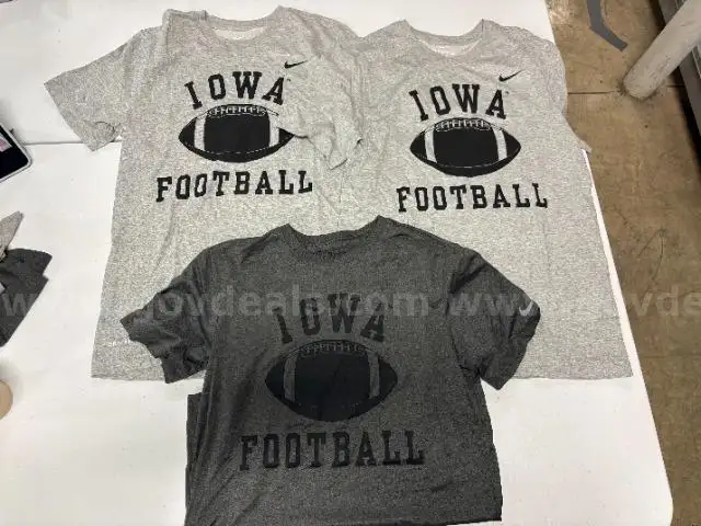 Iowa Nike Athletic Football T-shirt size Small