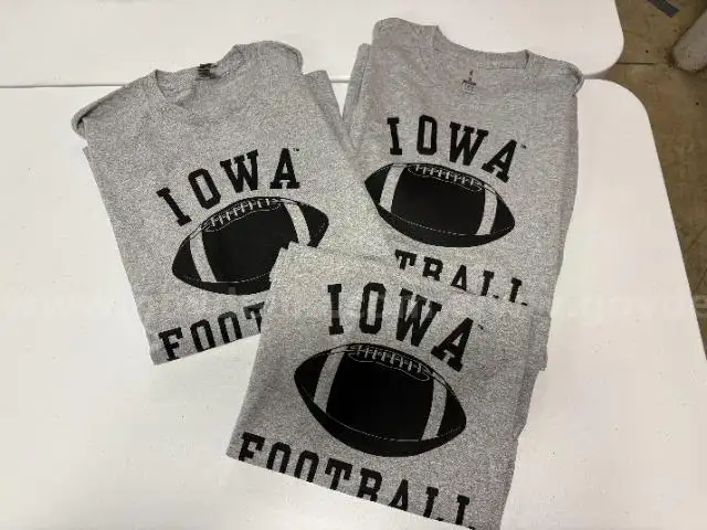 3 Iowa Nike Athletic Football T-shirt size XL