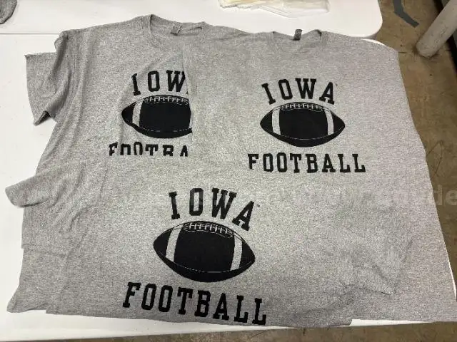 3 Iowa Nike Athletic Football T-shirt size XL