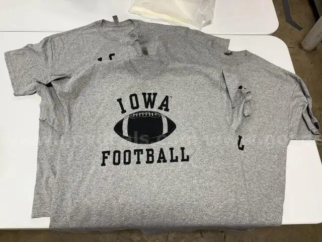 3 Iowa Nike Athletic Football T-shirt size XL