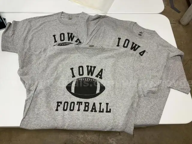 3 Iowa Nike Athletic Football T-shirt size XL
