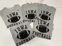 5 Iowa Nike Athletic Football T-shirt size XL
