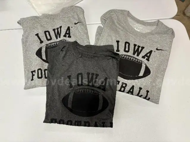 3 Iowa Nike Athletic Football T-shirt size XXL