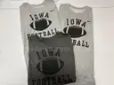 3 Iowa Nike Athletic Football T-shirt size XXL