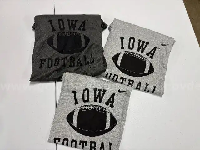3 Iowa Nike Athletic Football T-shirt size XXL