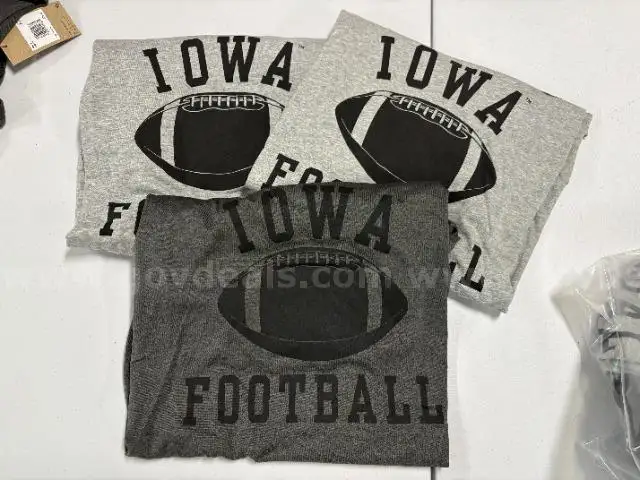 3 Iowa Nike Athletic Football T-shirt size XXL