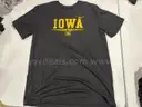 3 Iowa Hawkeyes T-shirts size Large