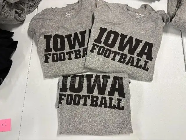 3 Iowa Hawkeyes T-shirts size XL
