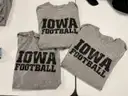 3 Iowa Hawkeyes T-shirts size XXL