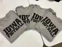 4 Iowa Hawkeyes T-shirts size XXL