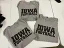 3 Iowa Hawkeyes T-shirts size 3XL