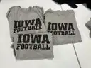 3 Iowa Hawkeyes T-shirts size 3XL