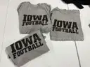 3 Iowa Hawkeyes T-shirts size 3XL