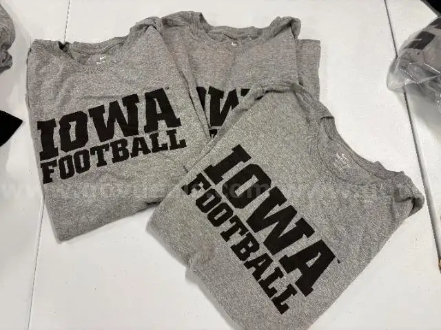 3 Iowa Hawkeyes T-shirts size 3XL