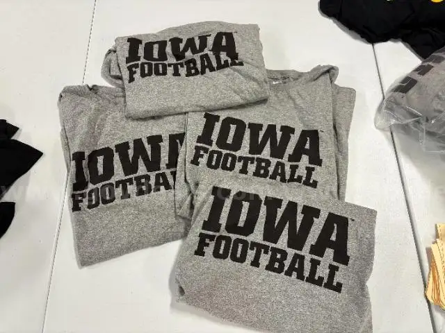 4 Iowa Hawkeyes T-shirts size 3XL
