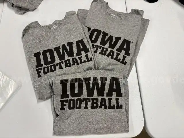 3 Iowa Hawkeyes T-shirts size 4XL
