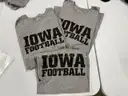 3 Iowa Hawkeyes T-shirts size 4XL