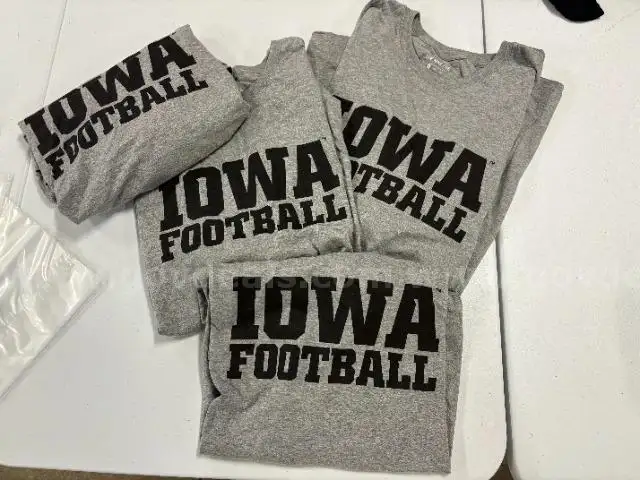 4 Iowa Hawkeyes T-shirts size 4XL