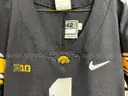 University of Iowa Hawkeye Nike Football Jersey- Black #1