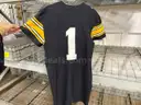 University of Iowa Hawkeye Nike Football Jersey- Black #1