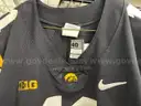 University of Iowa Hawkeye Nike Football Jersey- Black #11