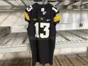 University of Iowa Hawkeye Nike Football Jersey- Black #13