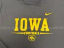 3 Nike Iowa Hawkeye Football Dri-Fit T-shirts size XL